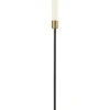 Piper LED Floor Lamp In Black Marble 2 Piper LED Floor Lamp In Black Marble -Adesso 981029