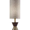Carmen Table Lamp In Antique Brass 1 Carmen Table Lamp In Antique Brass -Adesso 981052