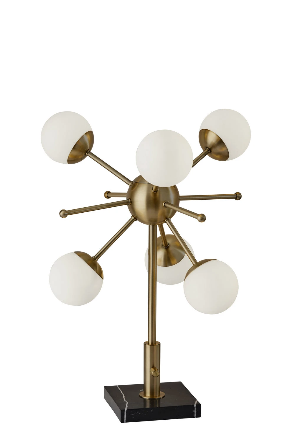 Doppler LED Table Lamp In Black Marble 3 Doppler LED Table Lamp In Black Marble