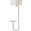 Sloan 2-Light Floor Lamp In White Marble 2 Sloan 2-Light Floor Lamp In White Marble -Adesso 981098