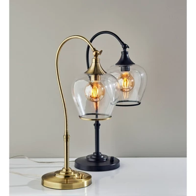 Bradford Desk Lamp (Includes Light Bulb) Dark Bronze - Adesso 3 Bradford Desk Lamp (Includes Light Bulb) Dark Bronze - Adesso