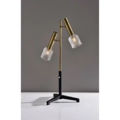 Melvin LED Table Lamp Antique Brass (Includes LED Light Bulb) Black - Adesso 11 Melvin LED Table Lamp Antique Brass (Includes LED Light Bulb) Black - Adesso -Adesso GUEST 08de89c4 54e0 4709 aa4c 90658270a848