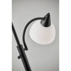 Adesso 27 3-way Piedmont Combo Floor Lamp Black - Adesso