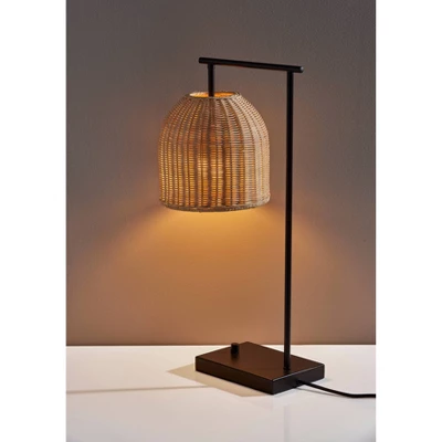 Bahama Table Lamp Dark Bronze - Adesso 7 Bahama Table Lamp Dark Bronze - Adesso - Image 5