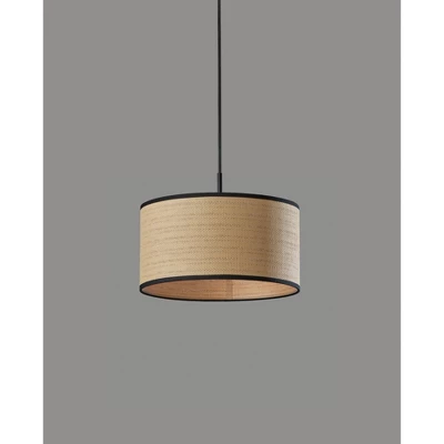Harvest Pendant Black - Adesso 5 Harvest Pendant Black - Adesso - Image 3