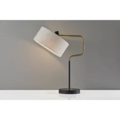 Jacob Table Lamp Black/Brass - Adesso 17 Jacob Table Lamp Black/Brass - Adesso -Adesso GUEST 1318f42f 957d 413a 9a68 df71540a5872