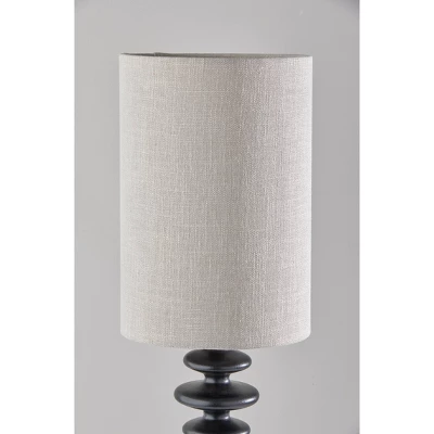 Beatrice Tall Table Lamp Black - Adesso 4 Beatrice Tall Table Lamp Black - Adesso - Image 2