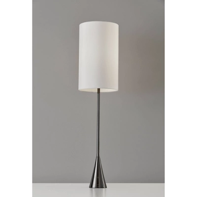 Bella Table Lamp Black Nickel - Adesso 5 Bella Table Lamp Black Nickel - Adesso - Image 3
