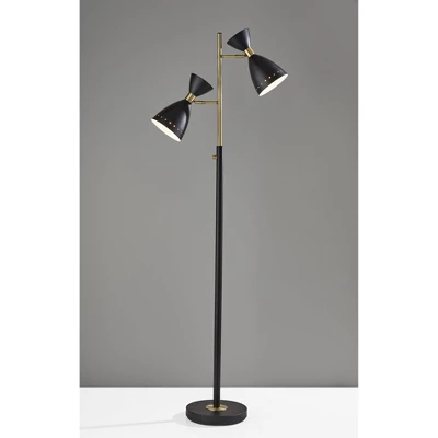 Oscar Tree Lamp Black - Adesso 5 Oscar Tree Lamp Black - Adesso - Image 3
