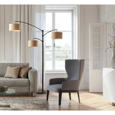 Cabo Arc Lamp Dark Bronze - Adesso 4 Cabo Arc Lamp Dark Bronze - Adesso - Image 2