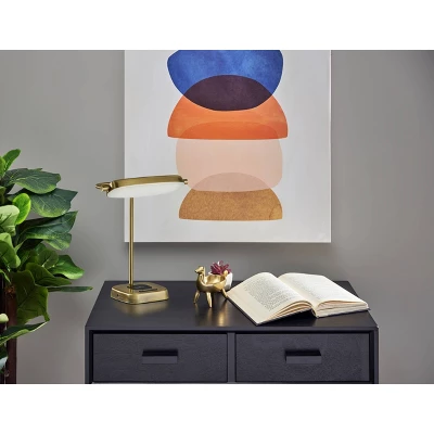 Radley Charge Desk Lamp With Smart Switch Antique Brass (Includes LED Light Bulb) - Adesso 8 Radley Charge Desk Lamp With Smart Switch Antique Brass (Includes LED Light Bulb) - Adesso - Image 6