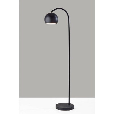Emerson Floor Lamp Black - Adesso 3 Emerson Floor Lamp Black - Adesso