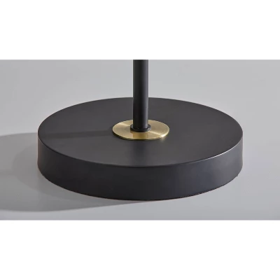Jacob Table Lamp Black/Brass - Adesso 12 Jacob Table Lamp Black/Brass - Adesso - Image 10