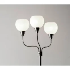 65.5" Phillip 3-Arm Floor Lamp Steel - Adesso 10 65.5" Phillip 3-Arm Floor Lamp Steel - Adesso -Adesso GUEST 2670d994 154c 41fa 8a5a a55b43d40e56