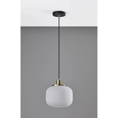 Hazel Pendant Antique Brass - Adesso 3 Hazel Pendant Antique Brass - Adesso