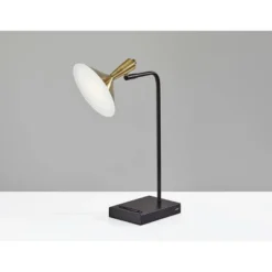 Lucas Desk Lamp (Includes LED Light Bulb) Black - Adesso 10 Lucas Desk Lamp (Includes LED Light Bulb) Black - Adesso -Adesso GUEST 28dd4dd4 5498 4958 a35b 680868dec0bb