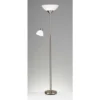 71" Piedmont Combo Floor Lamp Steel - Adesso 1 71" Piedmont Combo Floor Lamp Steel - Adesso -Adesso GUEST 2ec3855d 84c9 43cf b1f3 455f98ed791c