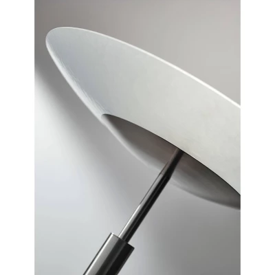 72" Stellar Combo Torchiere Steel (Includes LED Light Bulb) - Adesso 6 72" Stellar Combo Torchiere Steel (Includes LED Light Bulb) - Adesso - Image 4