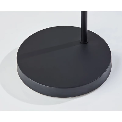 Emerson Floor Lamp Black - Adesso 5 Emerson Floor Lamp Black - Adesso - Image 3