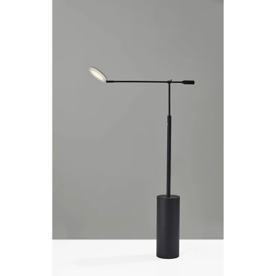 Grover Floor Lamp (Includes LED Light Bulb) Black - Adesso 3 Grover Floor Lamp (Includes LED Light Bulb) Black - Adesso