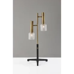 Melvin LED Table Lamp Antique Brass (Includes LED Light Bulb) Black - Adesso 9 Melvin LED Table Lamp Antique Brass (Includes LED Light Bulb) Black - Adesso -Adesso GUEST 3fee5457 bf10 44b6 9a68 9d38b25c4050