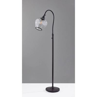 Bradford Floor Lamp (Includes Light Bulb) Dark Bronze - Adesso 7 Bradford Floor Lamp (Includes Light Bulb) Dark Bronze - Adesso - Image 5
