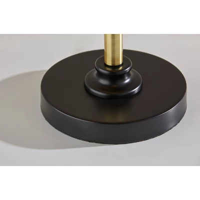 Cap Table Lamp Black - Adesso 3 Cap Table Lamp Black - Adesso