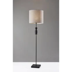 Elton Rubber Wood Floor Lamp Black - Adesso 12 Elton Rubber Wood Floor Lamp Black - Adesso -Adesso GUEST 44f77c40 9a02 43ac a550 503b9163c193