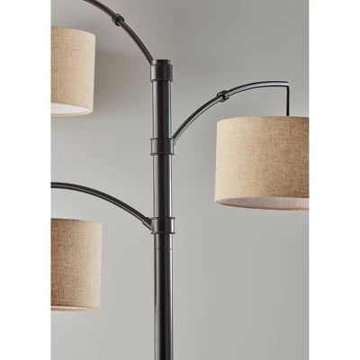 Cabo Arc Lamp Dark Bronze - Adesso 5 Cabo Arc Lamp Dark Bronze - Adesso - Image 3