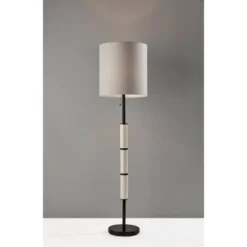 Vanessa Floor Lamp With Textured Ceramic - Adesso 11 Vanessa Floor Lamp With Textured Ceramic - Adesso -Adesso GUEST 460cd23e a19d 401d ae99 4dbc005d71cb