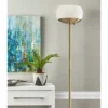 Jessica 300W Torchiere Antique Brass - Adesso 2 Jessica 300W Torchiere Antique Brass - Adesso -Adesso GUEST 461aab55 9401 4233 9ff9 d05fa6cd691b
