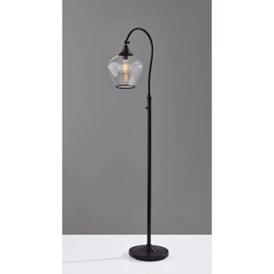 Bradford Floor Lamp (Includes Light Bulb) Dark Bronze - Adesso 8 Bradford Floor Lamp (Includes Light Bulb) Dark Bronze - Adesso - Image 6
