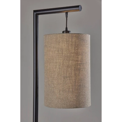Reggie Floor Lamp Black - Adesso 5 Reggie Floor Lamp Black - Adesso - Image 3