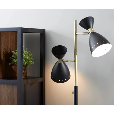 Oscar Tree Lamp Black - Adesso 4 Oscar Tree Lamp Black - Adesso - Image 2