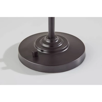 Bradford Desk Lamp (Includes Light Bulb) Dark Bronze - Adesso 8 Bradford Desk Lamp (Includes Light Bulb) Dark Bronze - Adesso - Image 6