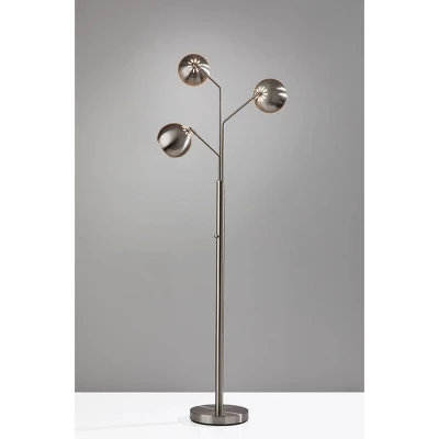 Emerson Tree Lamp Silver - Adesso 5 Emerson Tree Lamp Silver - Adesso - Image 3