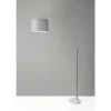 73.5" Bowery Arc Lamp Steel - Adesso -Adesso GUEST 4fda8145 9d1f 48c0 ba79 a5a15dcc806e