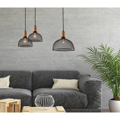 Dale Small Pendant Black - Adesso 3 Dale Small Pendant Black - Adesso