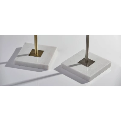 Fiona Floor Lamp Antique Brass - Adesso 7 Fiona Floor Lamp Antique Brass - Adesso - Image 5