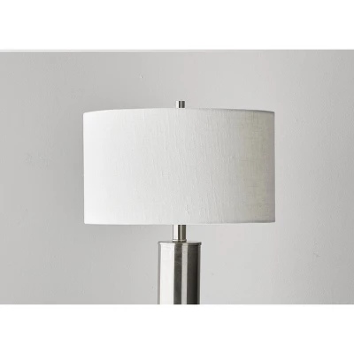 Ezra Table Lamp Silver - Adesso 7 Ezra Table Lamp Silver - Adesso - Image 5