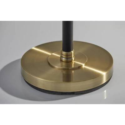 71" Bergen Collection Torchiere Black - Adesso 8 71" Bergen Collection Torchiere Black - Adesso - Image 6