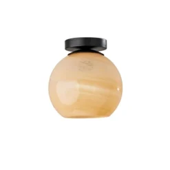 Nolan Flush Mount Pendant Black - Adesso