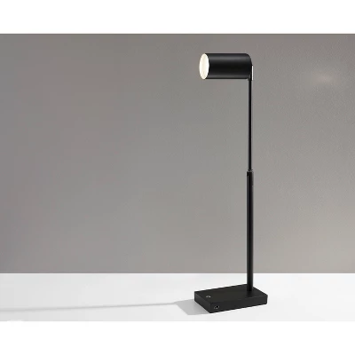 15.5" X 32.5" Colby Desk Lamp (Includes LED Light Bulb) Black - Adesso 6 15.5" X 32.5" Colby Desk Lamp (Includes LED Light Bulb) Black - Adesso - Image 4