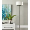 Jessica 300W Torchiere Brushed Steel - Adesso 1 Jessica 300W Torchiere Brushed Steel - Adesso -Adesso GUEST 5990c3e1 b86b 435c 9736 4279802beae4
