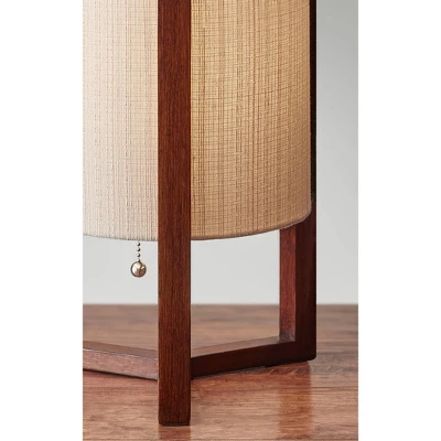 17" Quinn Table Lantern Brown - Adesso 4 17" Quinn Table Lantern Brown - Adesso - Image 2