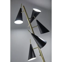 71.5" Owen Tree Lamp Black - Adesso 18 71.5" Owen Tree Lamp Black - Adesso -Adesso GUEST 6340ca06 1f25 4cb4 9459 d3f203880f04