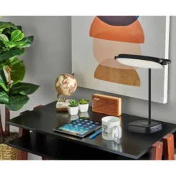 Radley Charge Table Lamp With Smart Switch Black (Includes LED Light Bulb) - Adesso 12 Radley Charge Table Lamp With Smart Switch Black (Includes LED Light Bulb) - Adesso -Adesso GUEST 654e1d06 d989 4627 b1ae fada614e7873