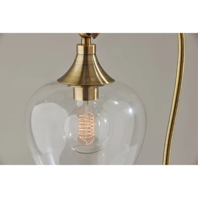 Bradford Desk Lamp (Includes Light Bulb) Antique Brass - Adesso 7 Bradford Desk Lamp (Includes Light Bulb) Antique Brass - Adesso - Image 5