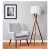 63" Brooklyn Floor Lamp Walnut - Adesso 2 63" Brooklyn Floor Lamp Walnut - Adesso -Adesso GUEST 699906f2 6f23 4c9c bbdd e0c3c6b573f2