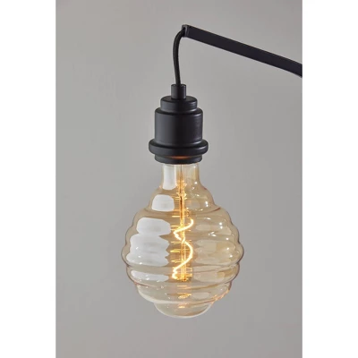 Wren Table Lamp Black (Includes Light Bulb) - Adesso 6 Wren Table Lamp Black (Includes Light Bulb) - Adesso - Image 4